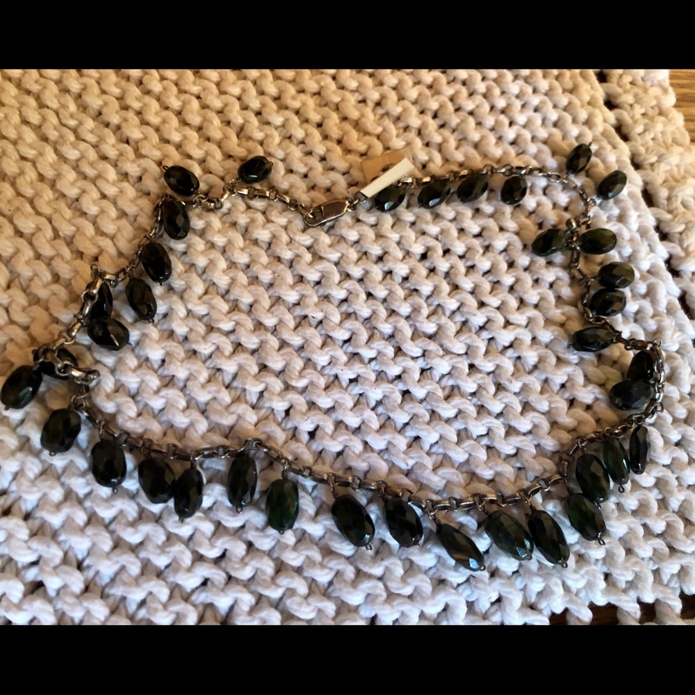 Sterling Silver and Tourmaline Necklace